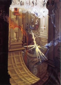 Salvador Dali : St. Peter's in Rome (Explosion of Mystical Faith in the Midst of a Cathedral)